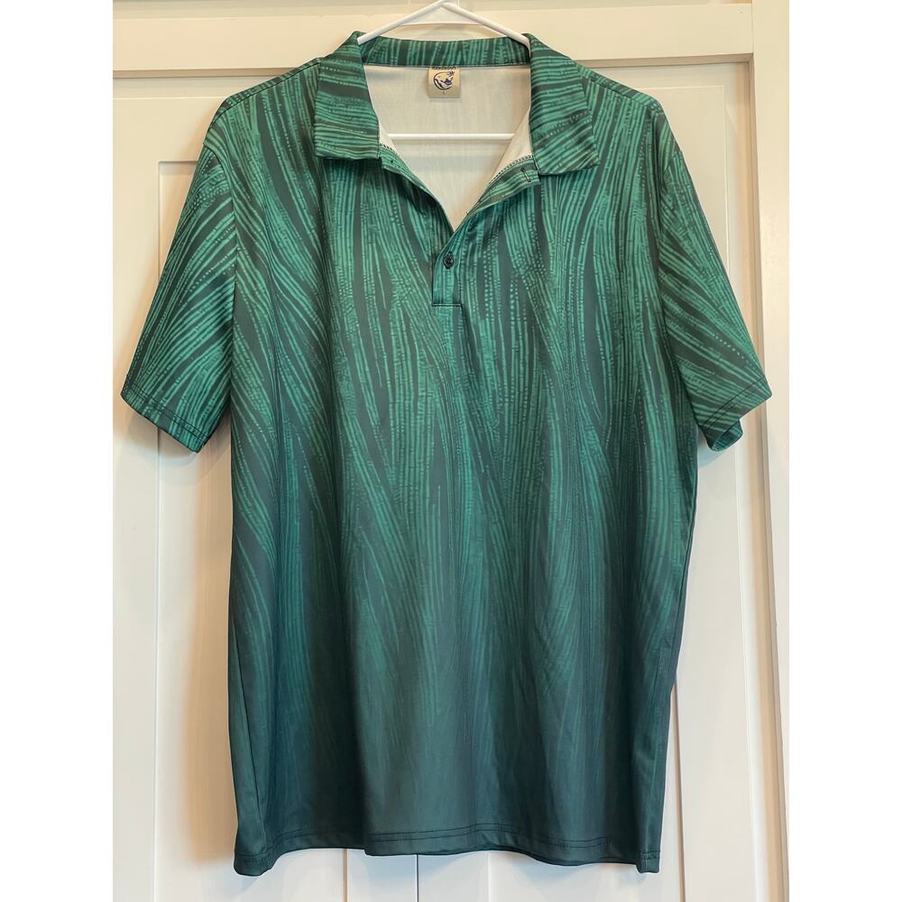 Hardaddy Green Grass golf Polo Large